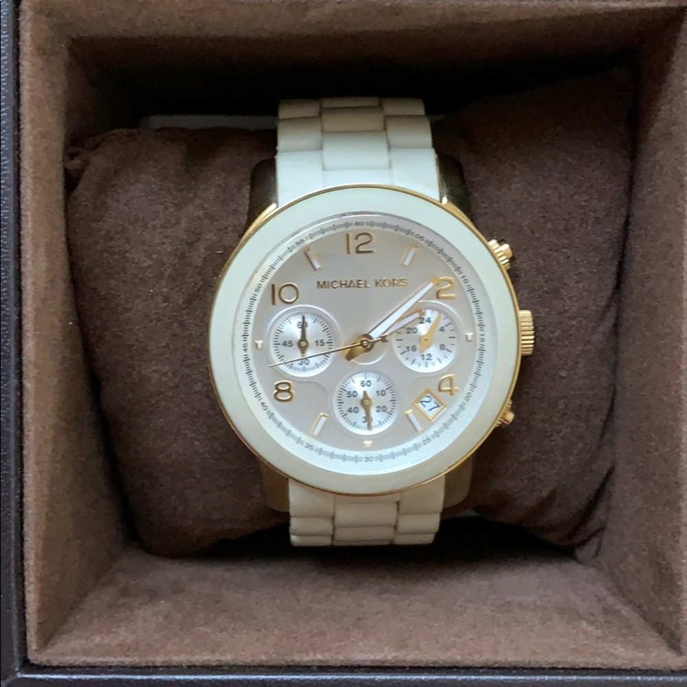 Michael Kors White Watch